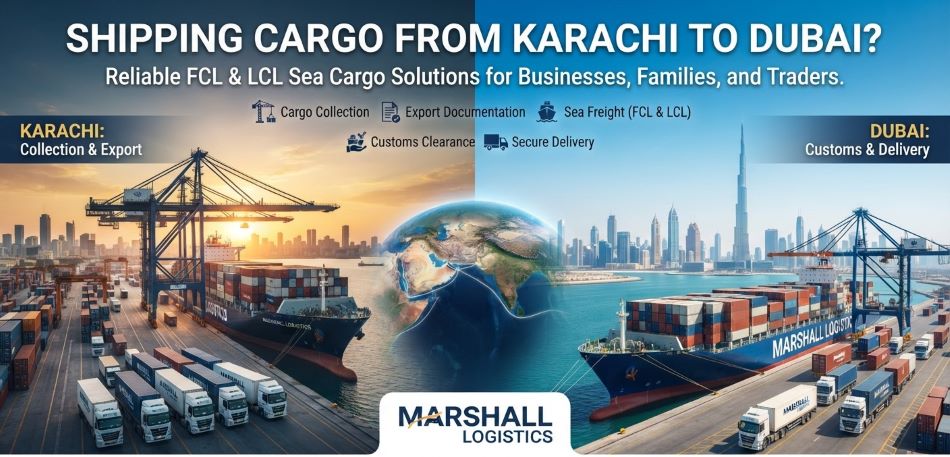 Cargo Services from Karachi to Dubai