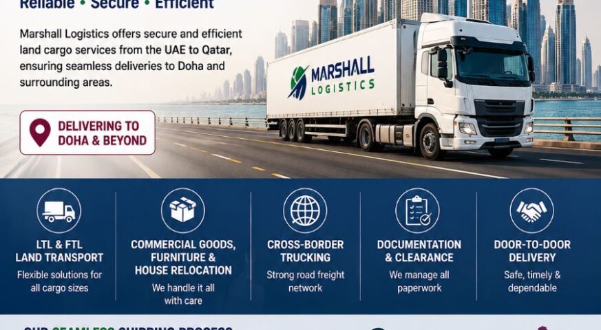 UAE To Qatar Land Cargo Services
