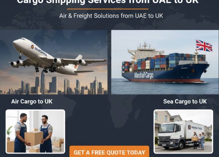 Cargo to UK from Dubai